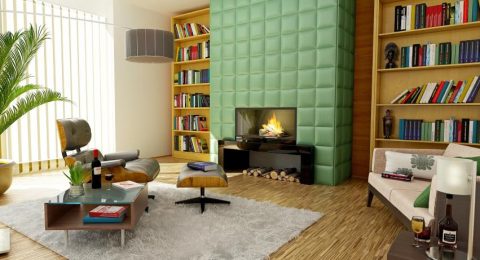 biblioteca em casa