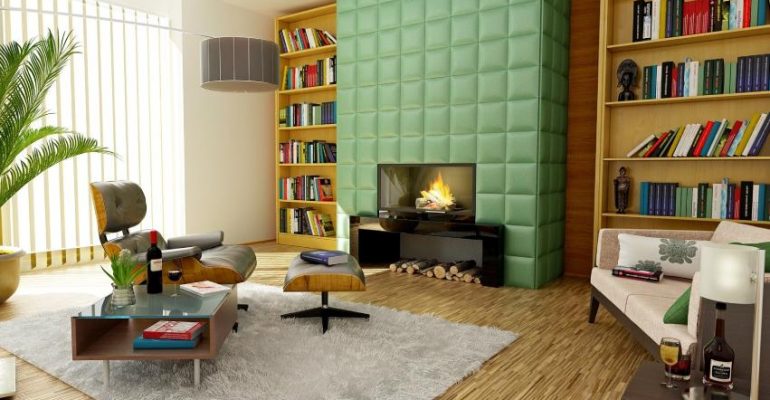 biblioteca em casa