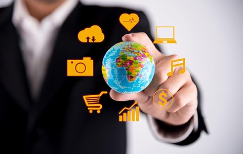 Capa do Curso de Marketing Internacional