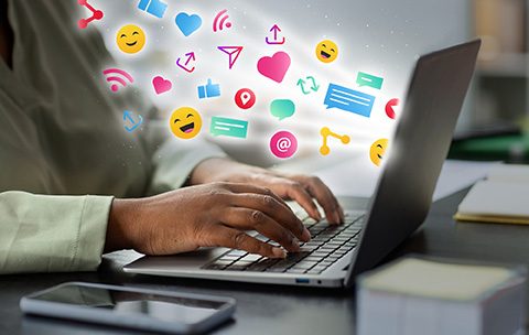 Capa do Curso de Comunicação nas Redes Sociais