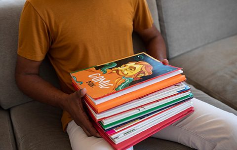 Capa do Curso de Literatura Brasileira Contemporânea