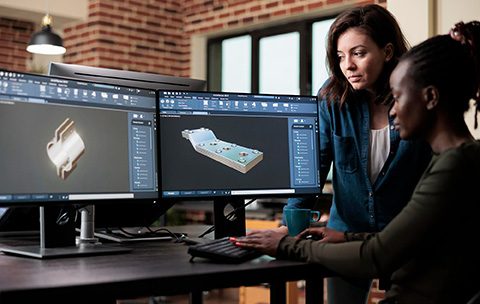 Capa do Curso de Modelagem e Visualização 3D