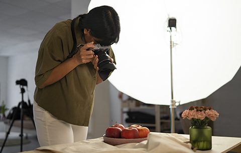 Capa de Curso de Fotografia Publicitária