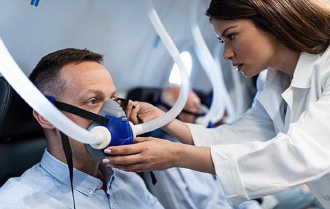 Capa do Curso de Fisioterapia Respiratória