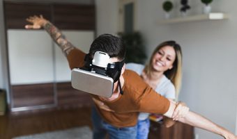Capa do Curso de Introdução à Realidade Virtual