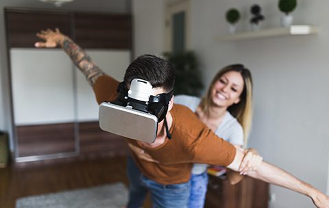 Capa do Curso de Introdução à Realidade Virtual