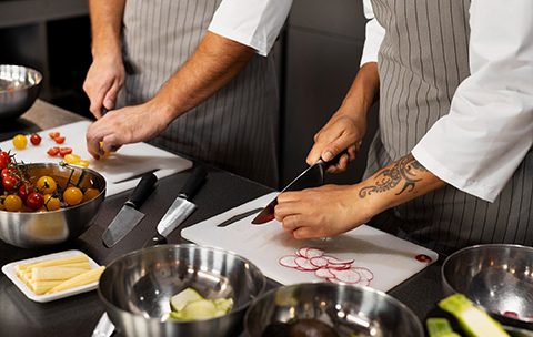 Capa do Curso de Técnicas Culinárias Básicas